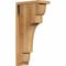 Ekena Millwork New Brighton Rough Sawn Corbel w/Backplate, Western Red Cedar, 6"W x 12"D x 24"H COR06X12X24NEB01RWR - alternate 1